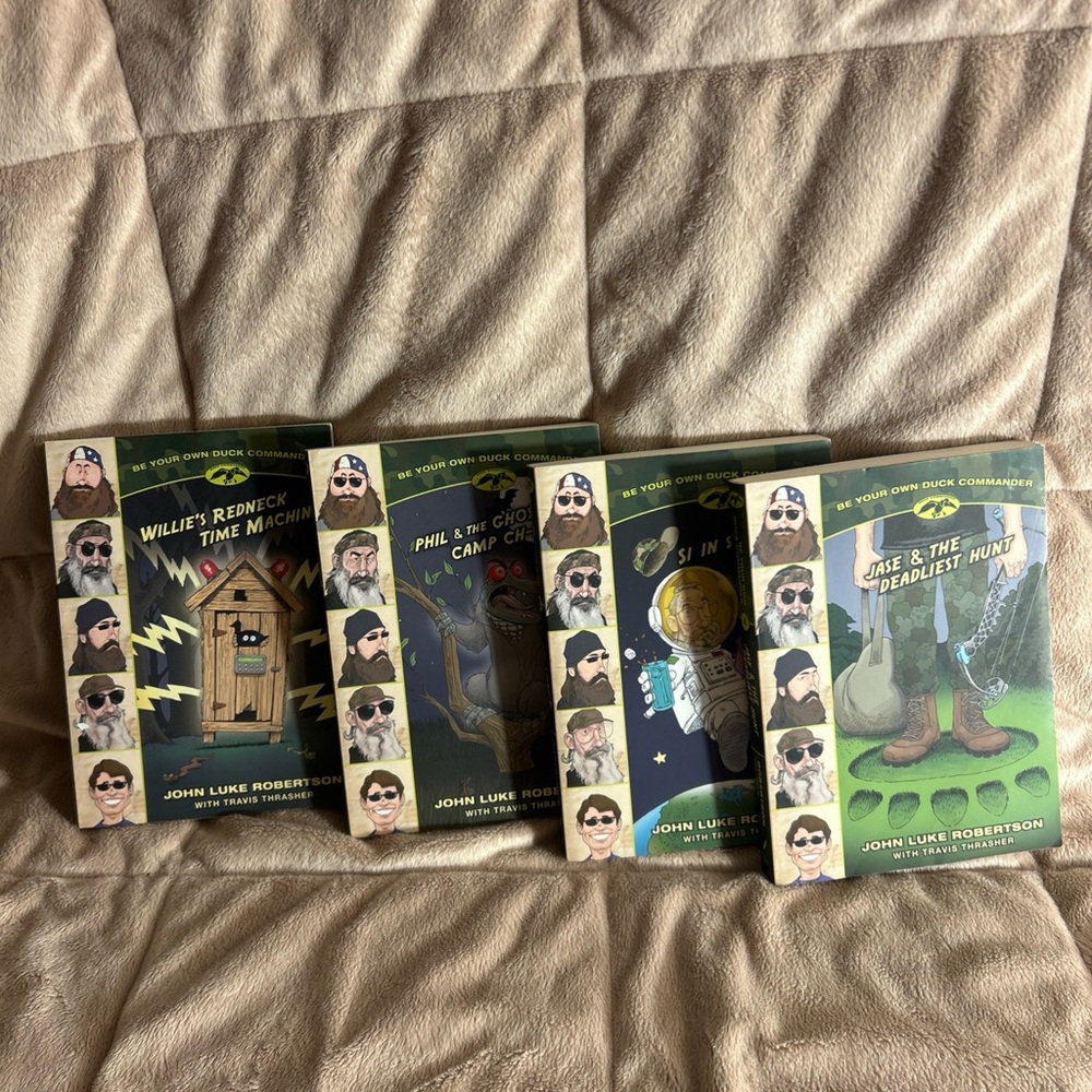 Set of 4 Be Your Own Duck Commander Books by John Luke Robertson